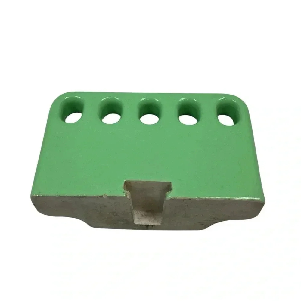 Vintage 1940/50s green porcelain ceramic toothbrush holder - Picture 3 of 4